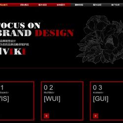 2003品牌设计UI设计公司网站源码